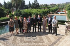 Los participantes, tras la reunión celebrada en Córdoba